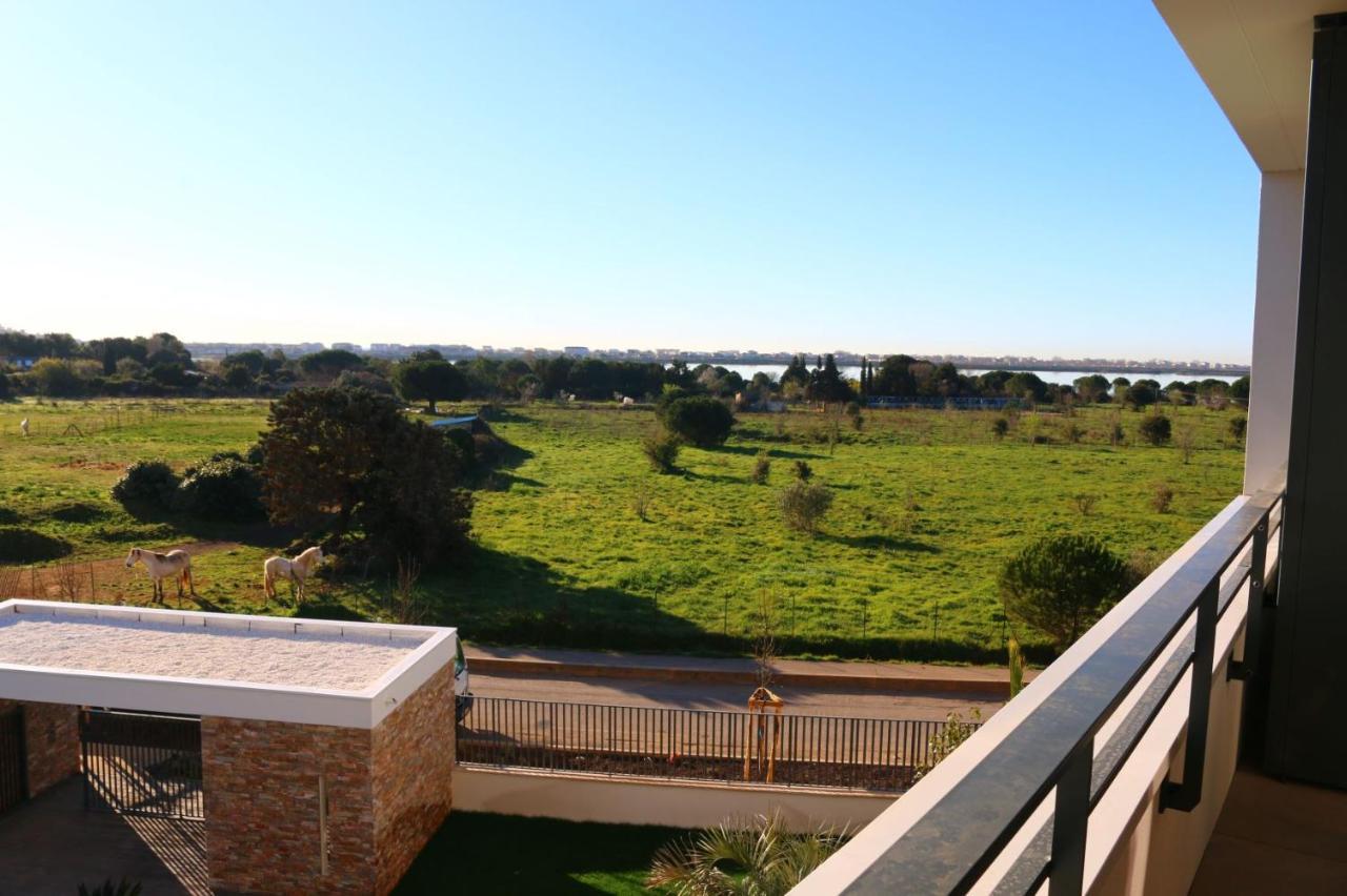 Appt Neuf Haut De Gamme, Terrasse, Sud Montpellier Pérols Dış mekan fotoğraf